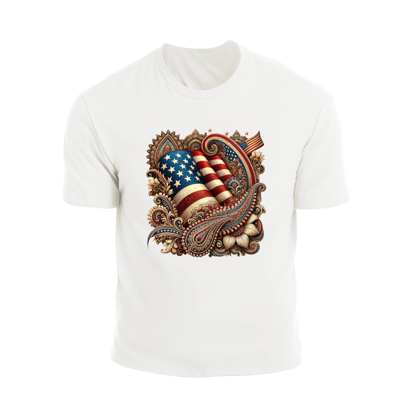 Paisley Flag Swag T-Shirt