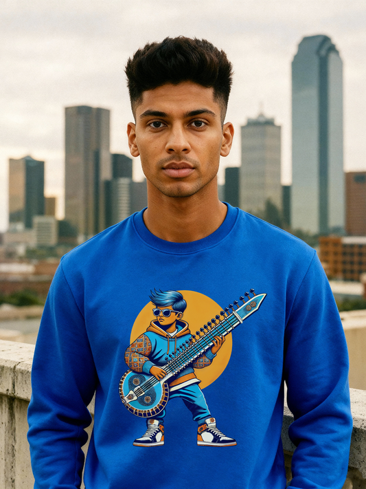 Sitar Meets Guitar 2 Swag Sweatshirt