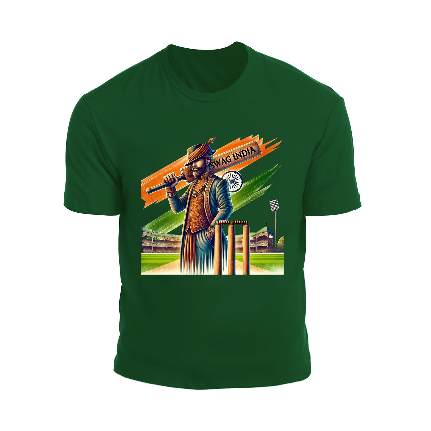 Traditional Cricket Outfit Swag T-Shirt