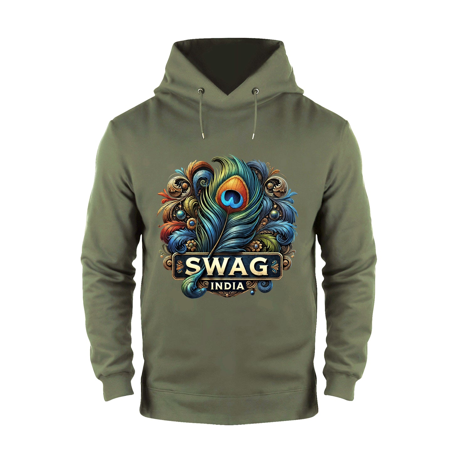 Peacock Feather Swag Hoodie