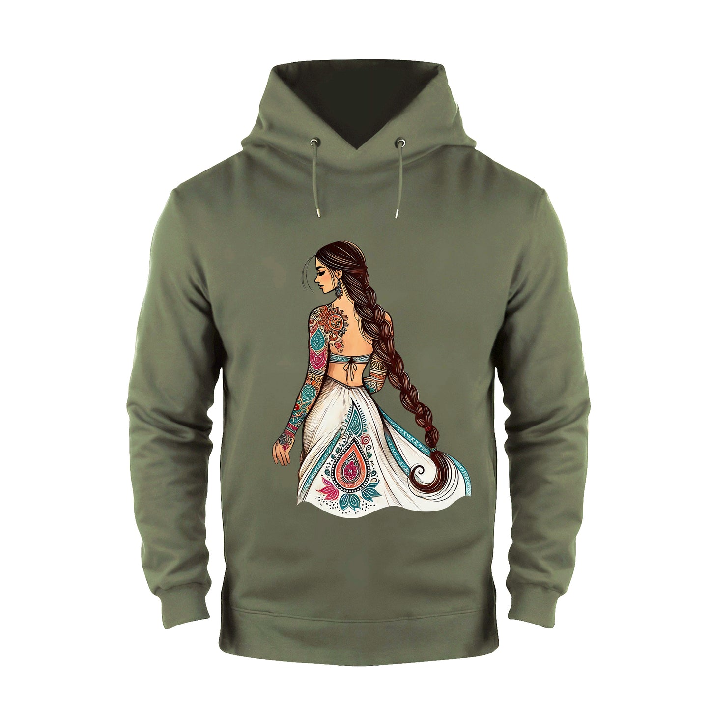 Paisley Tattoo Swag Hoodie