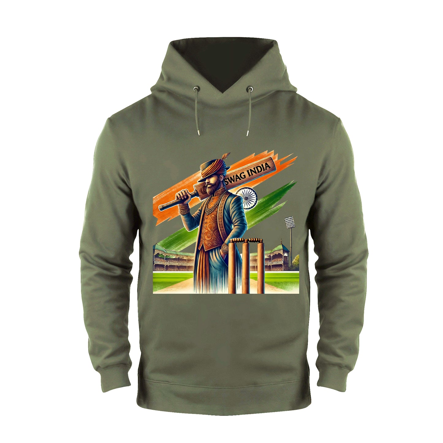 Traditional Cricket Outfit Swag Hoodie