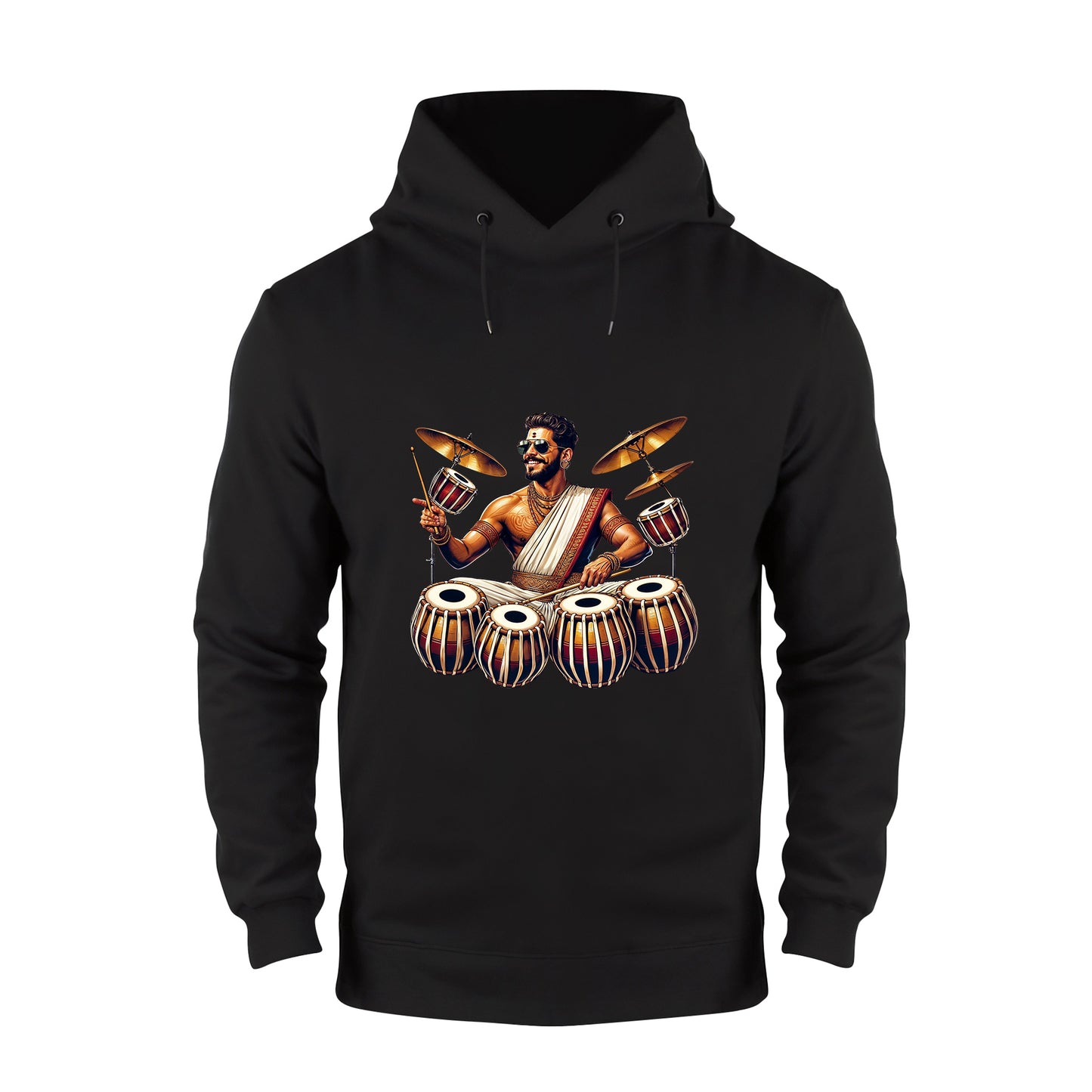 Tabla Drum Set Swag Hoodie