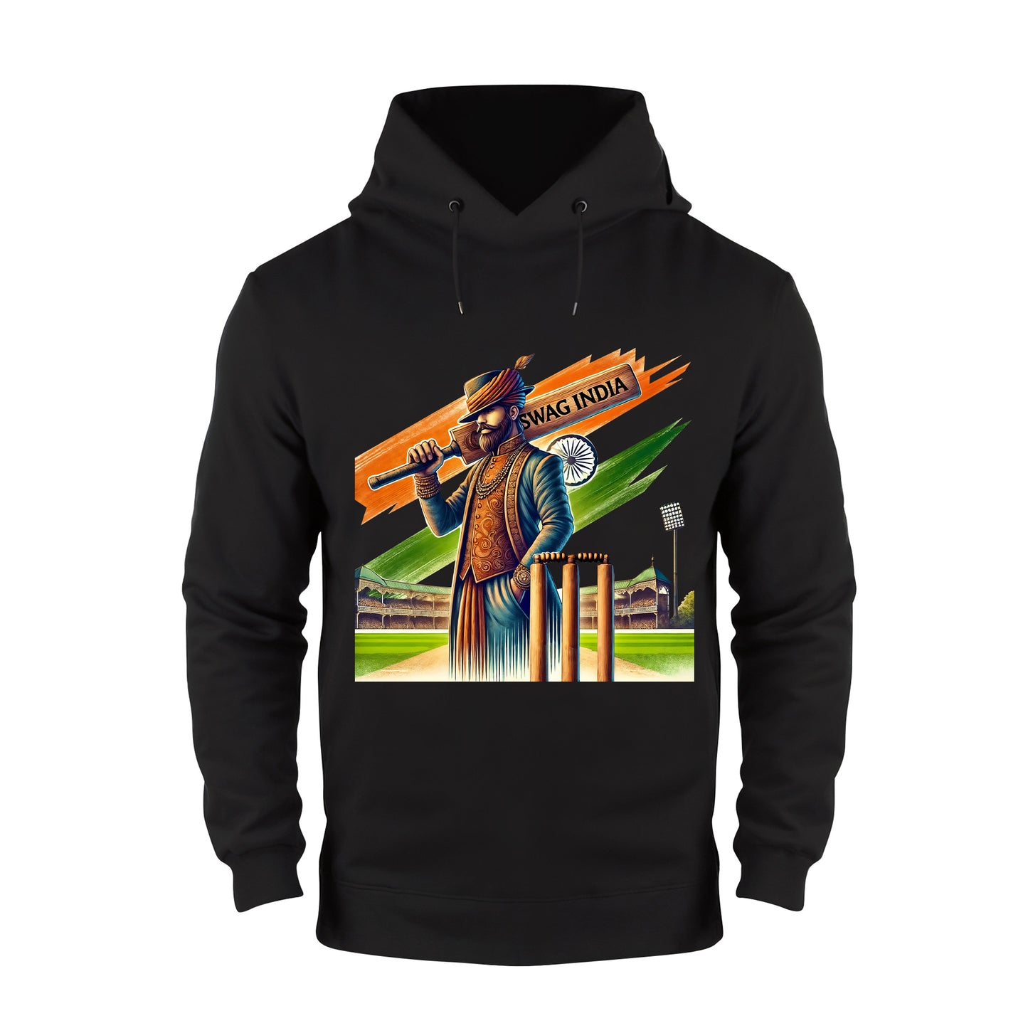 Traditional Cricket Outfit Swag Hoodie