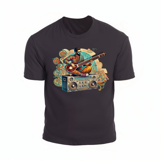 Sitar Meets Guitar Swag T-Shirt
