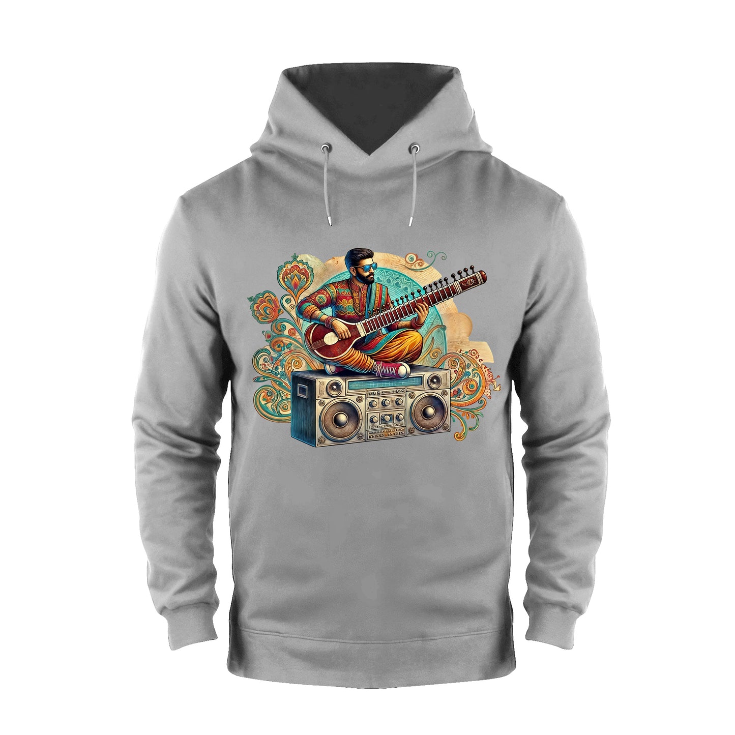 Sitar Meets Guitar Swag Hoodie