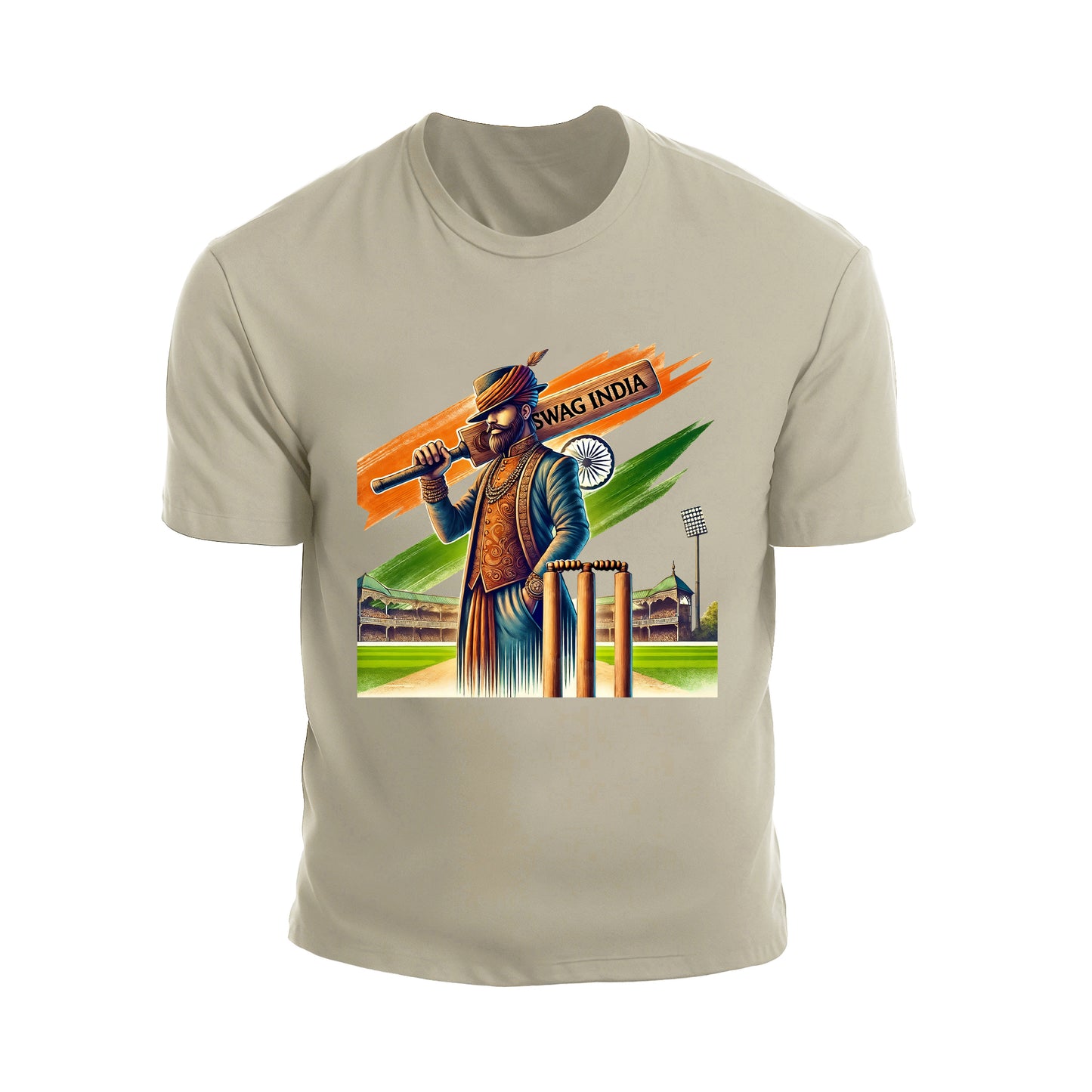 Traditional Cricket Outfit Swag T-Shirt