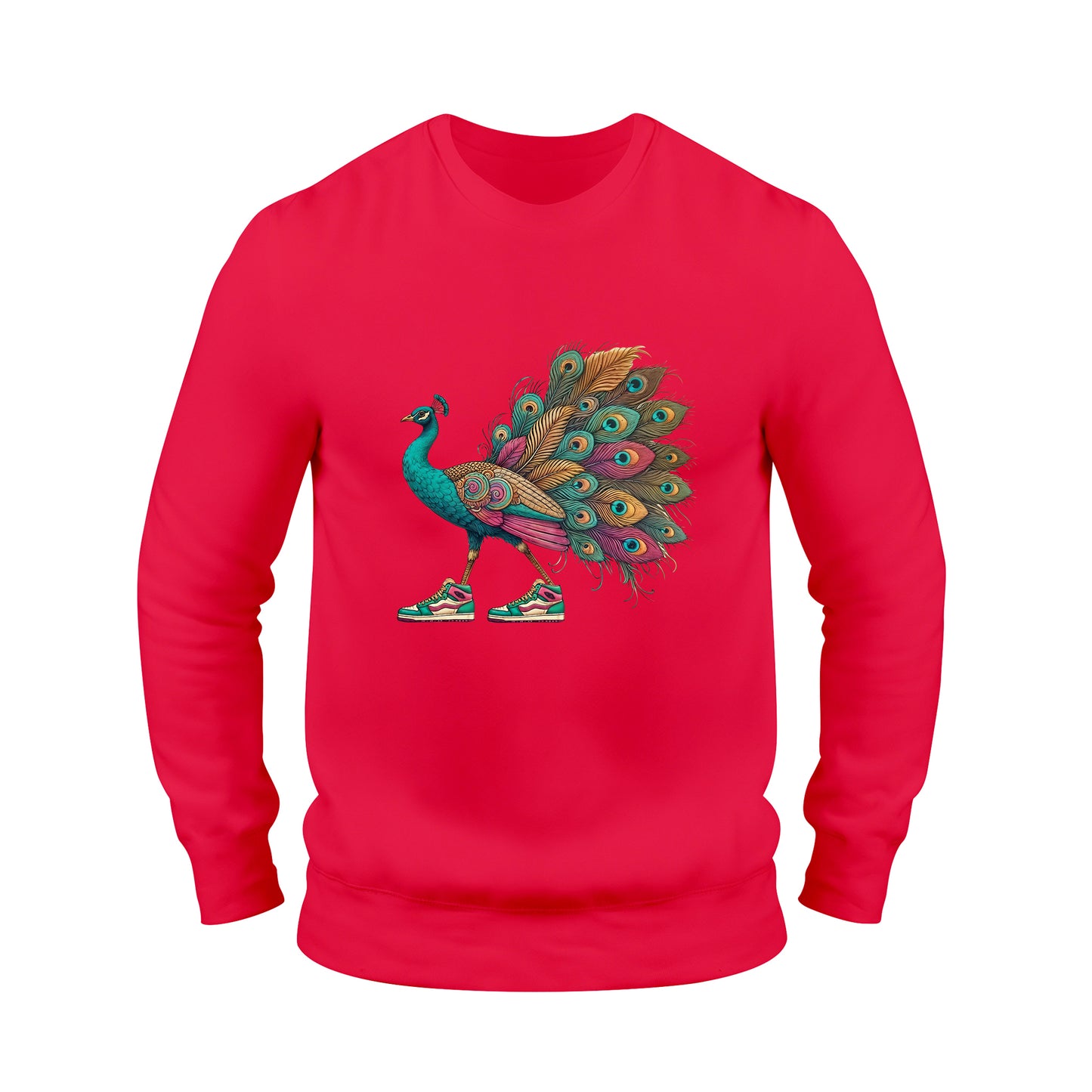 Peacock Shoe Swag Sweatshirt