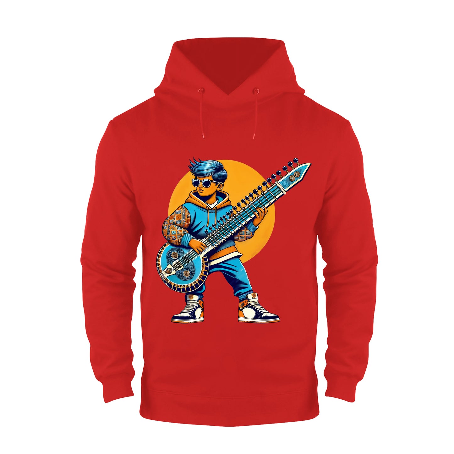 Sitar Meets Guitar 2 Swag Hoodie