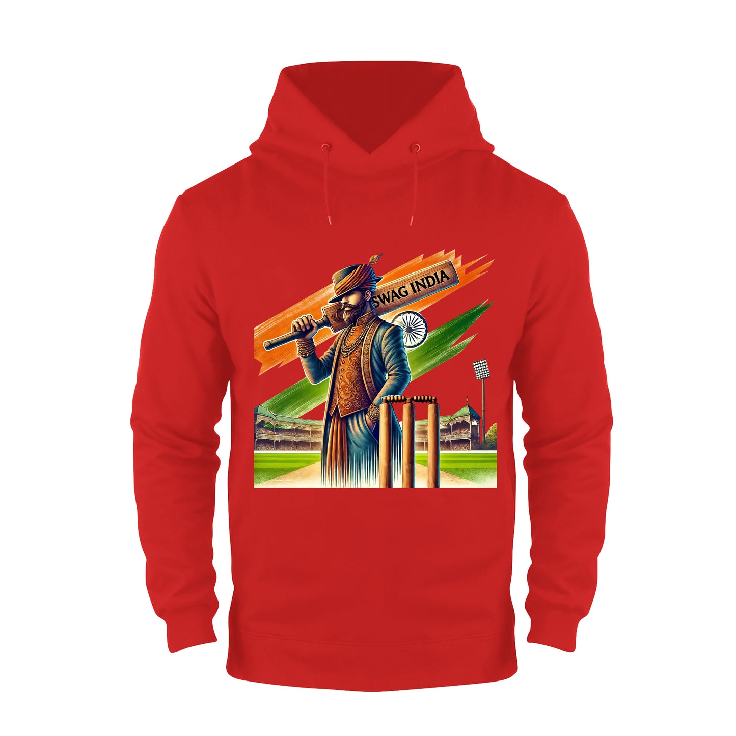 Traditional Cricket Outfit Swag Hoodie