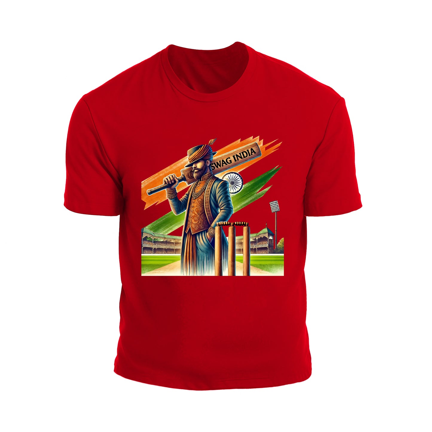 Traditional Cricket Outfit Swag T-Shirt