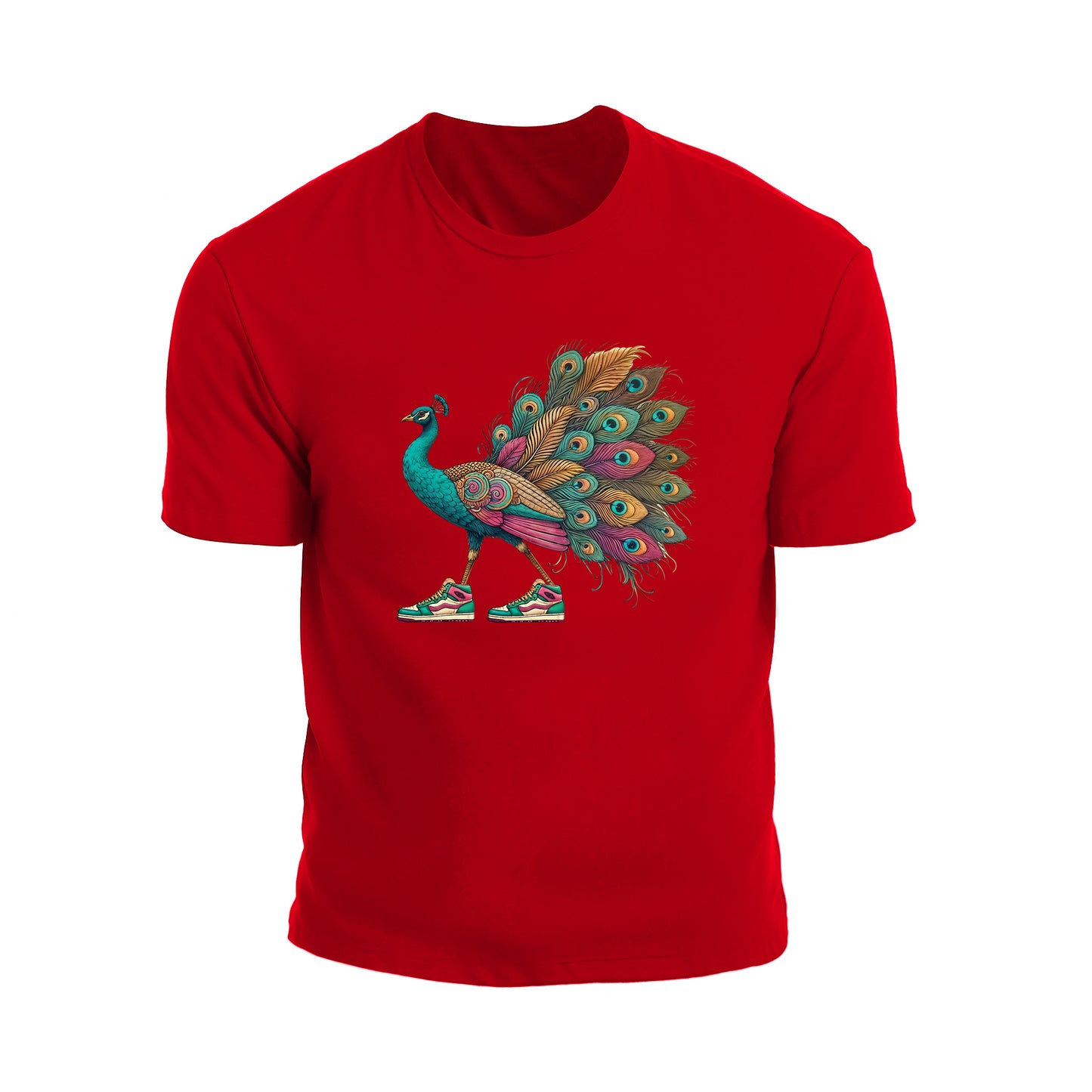 Peacock Shoe Swag T-Shirt