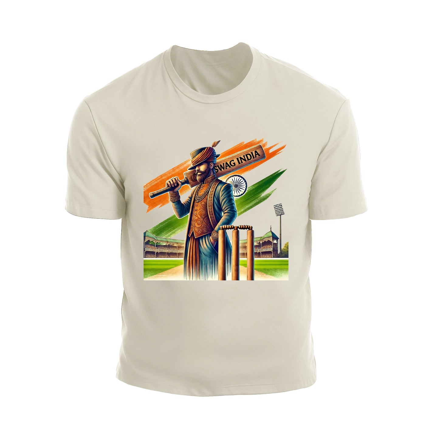 Traditional Cricket Outfit Swag T-Shirt