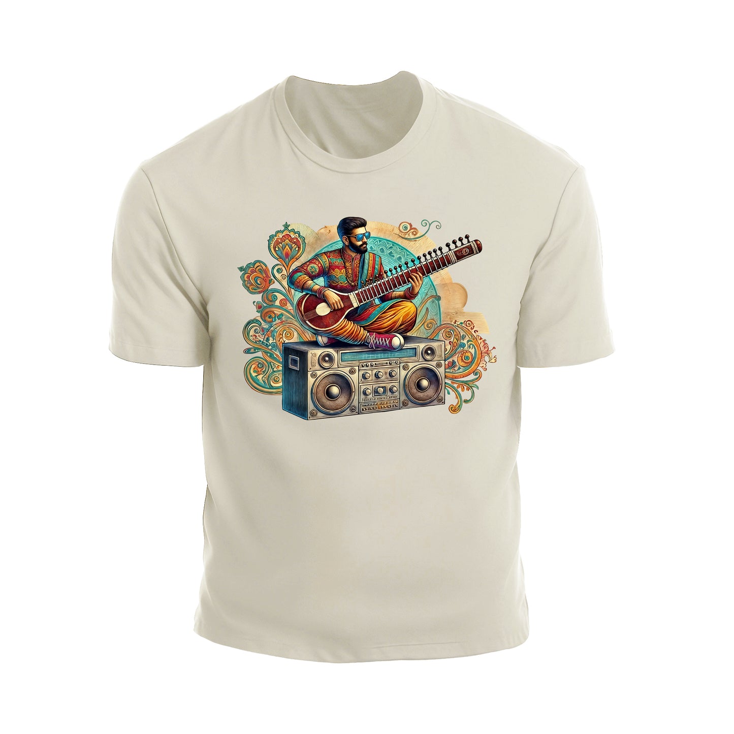 Sitar Meets Guitar Swag T-Shirt