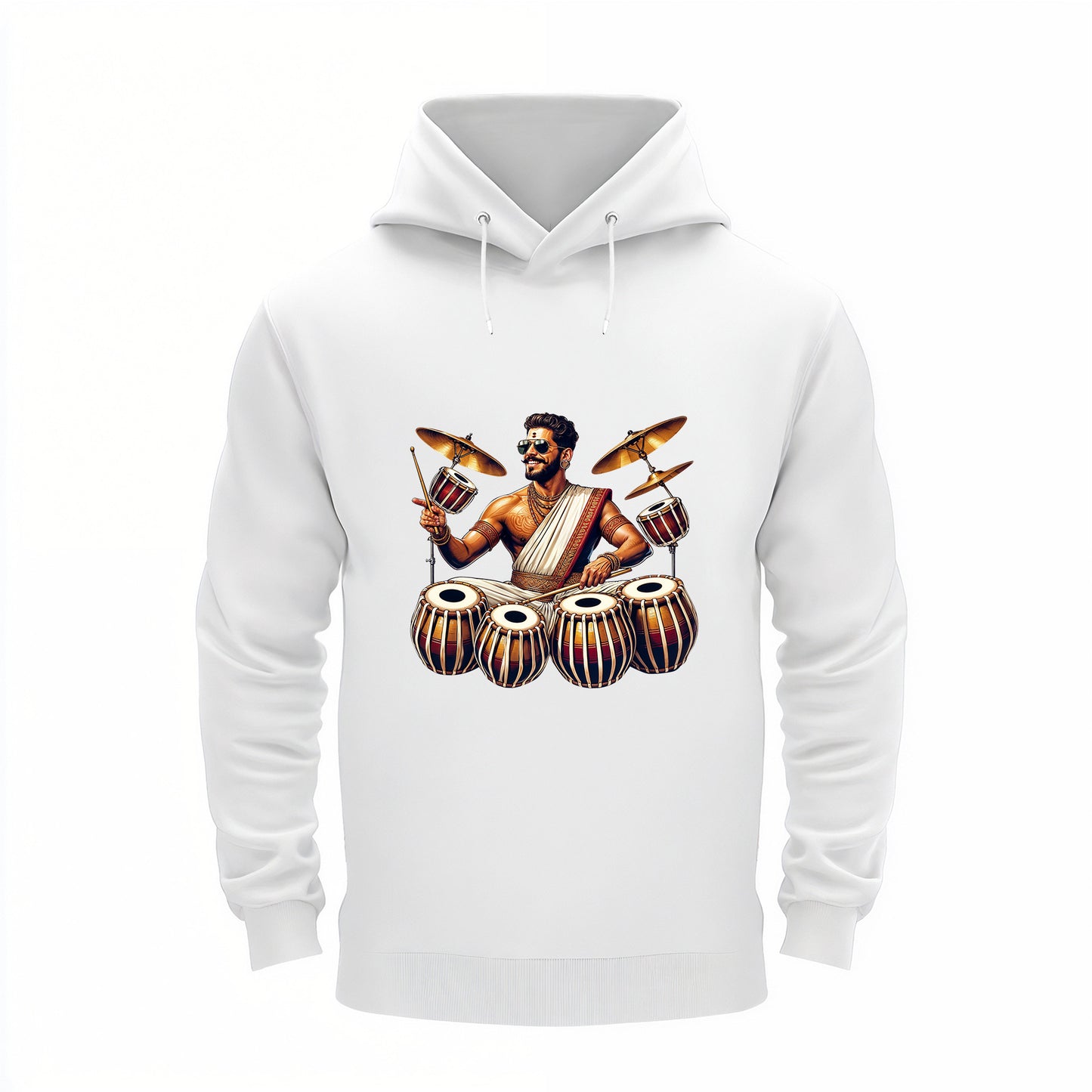 Tabla Drum Set Swag Hoodie