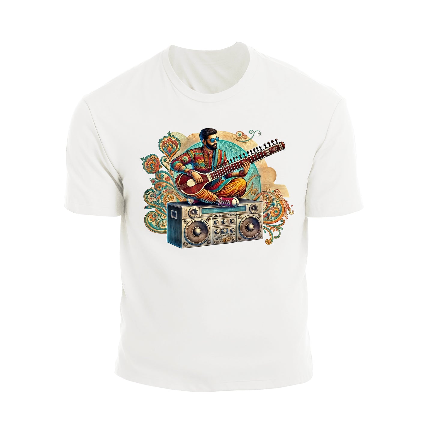 Sitar Meets Guitar Swag T-Shirt