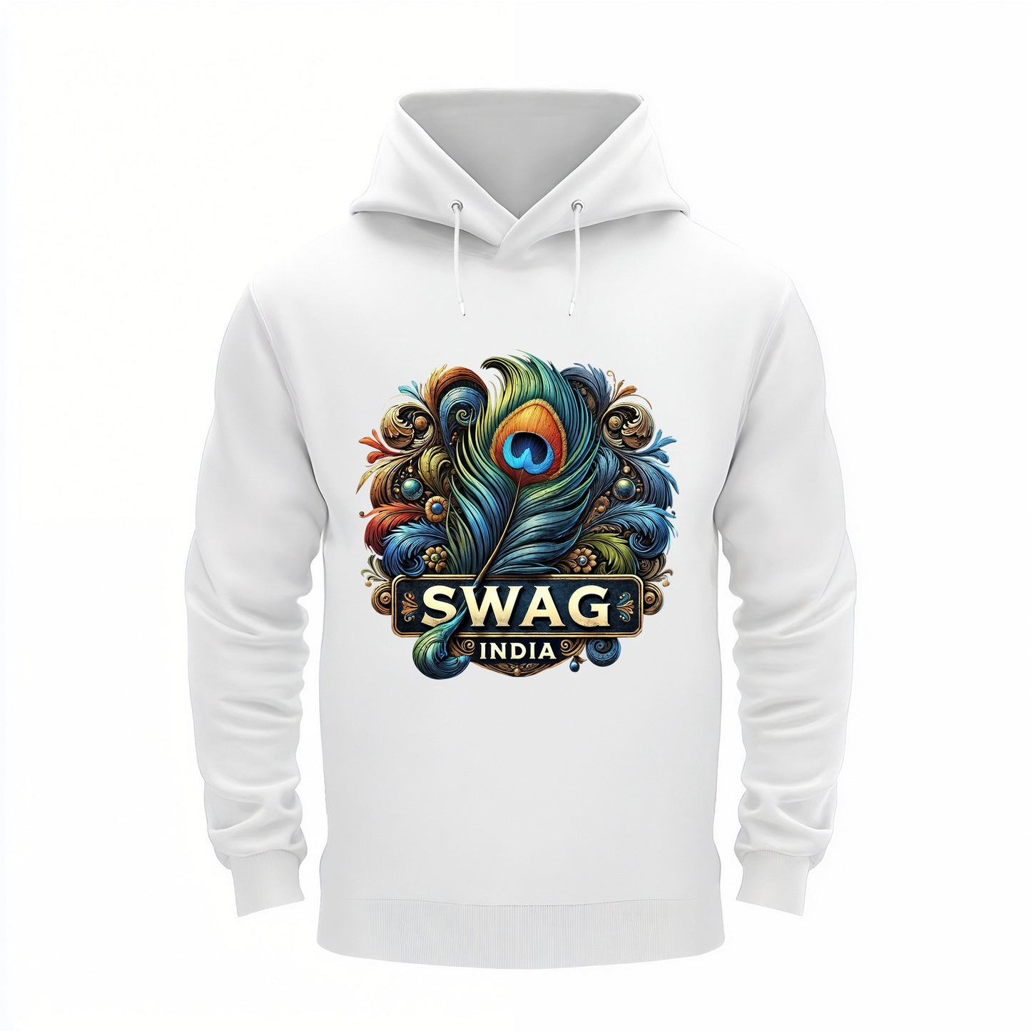 Peacock Feather Swag Hoodie