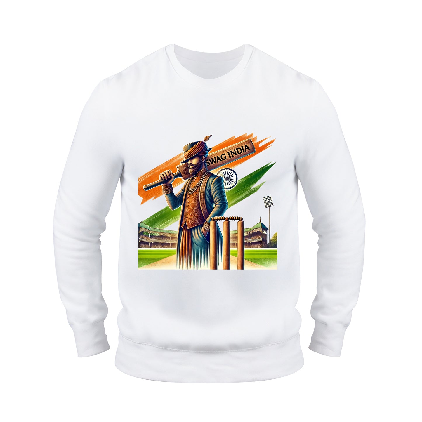 Traditional Cricket Outfit Swag Sweatshirt