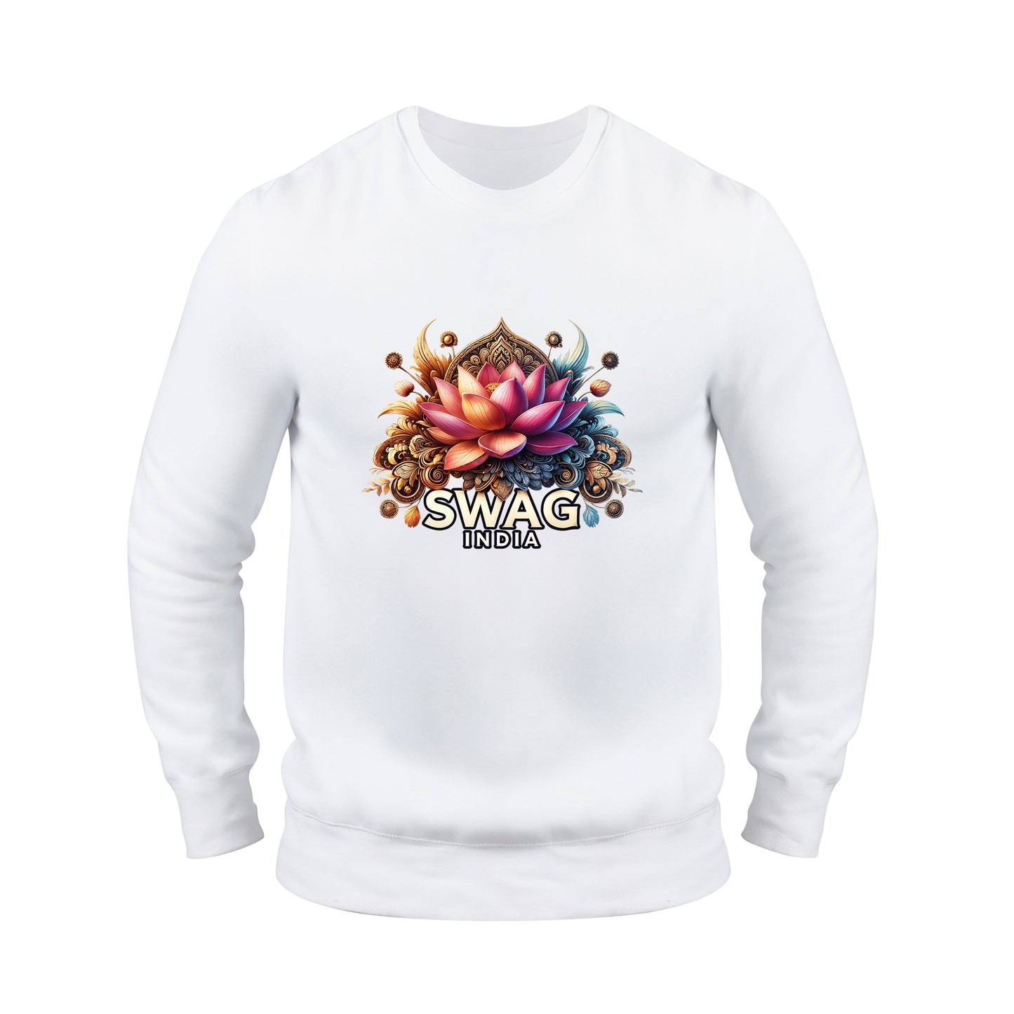 Lotus Flower Swag Sweatshirt