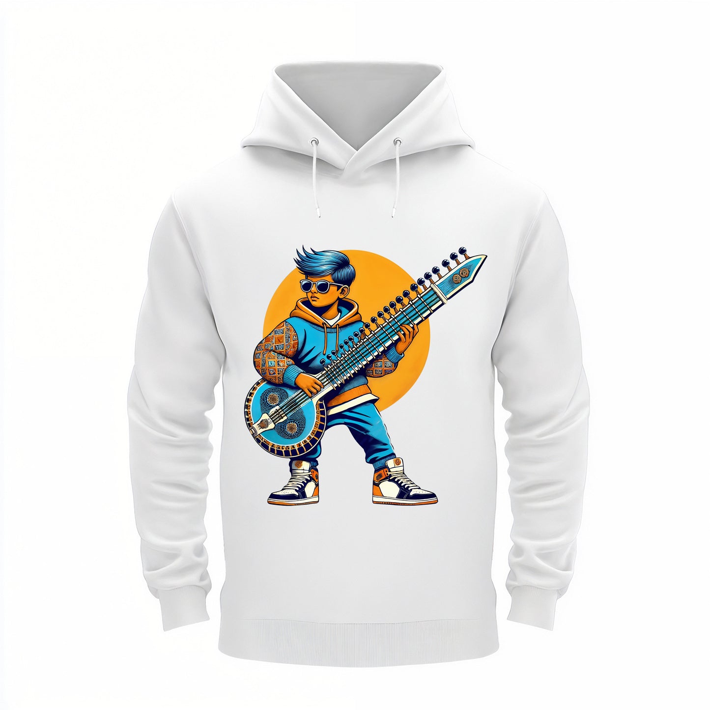 Sitar Meets Guitar 2 Swag Hoodie