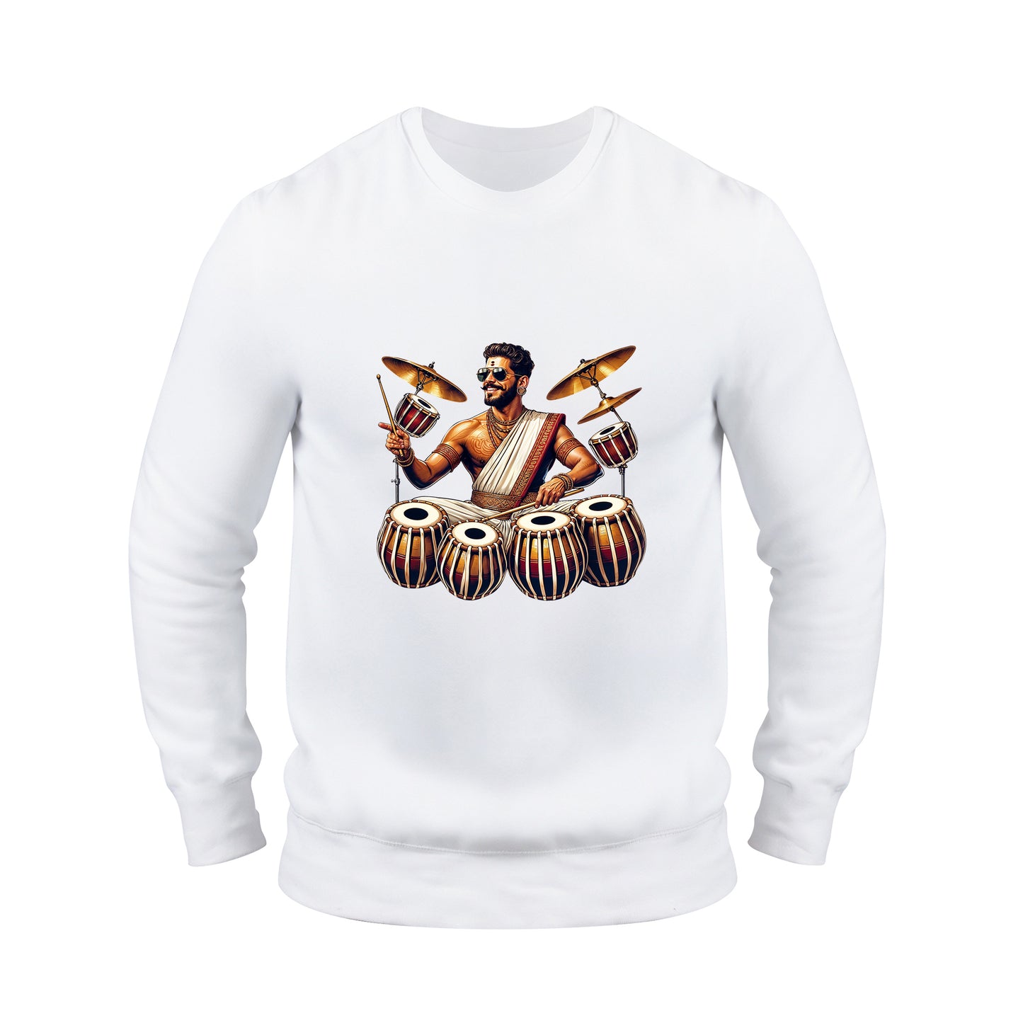 Tabla Drum Set Swag Sweatshirt