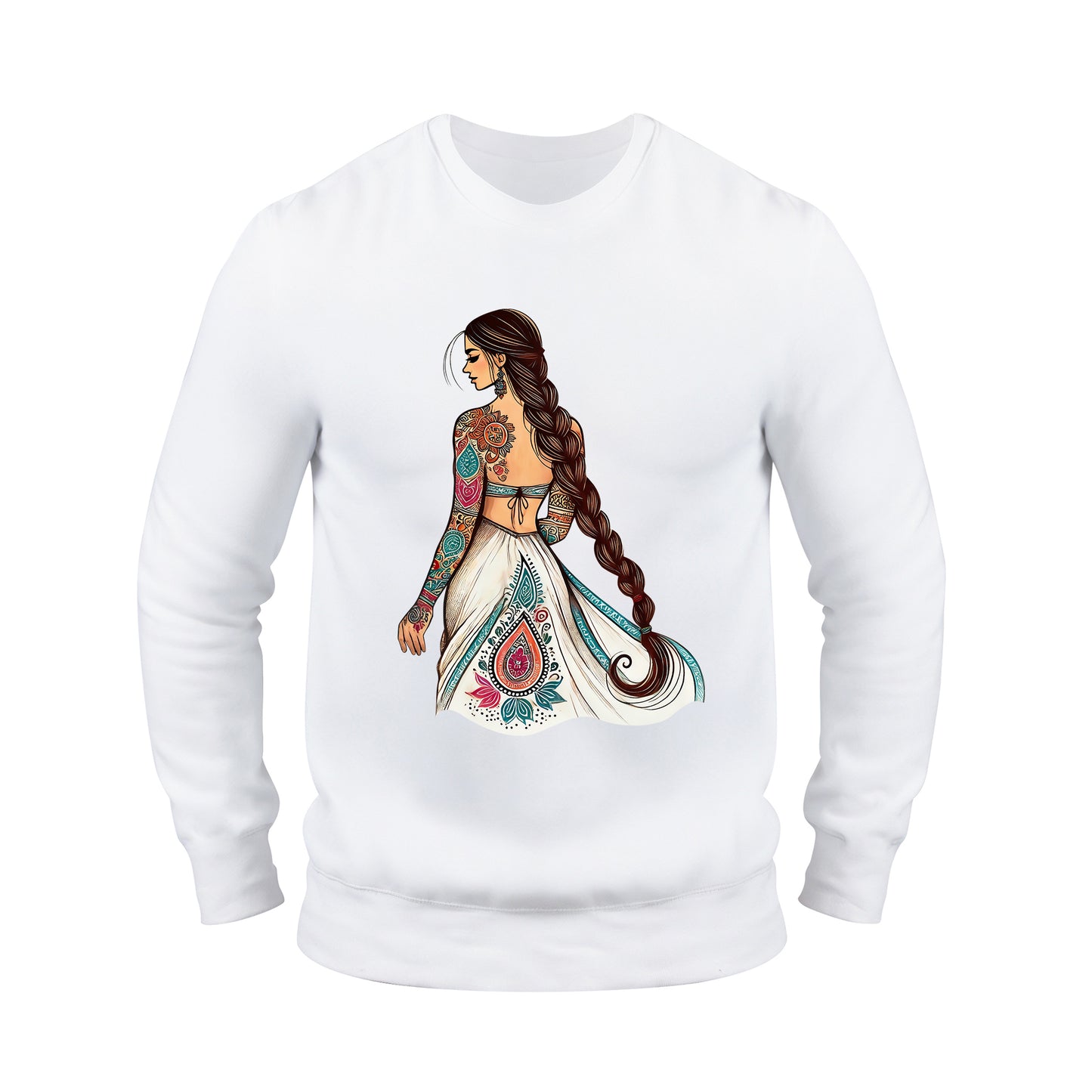 Paisley Tattoo Swag Sweatshirt