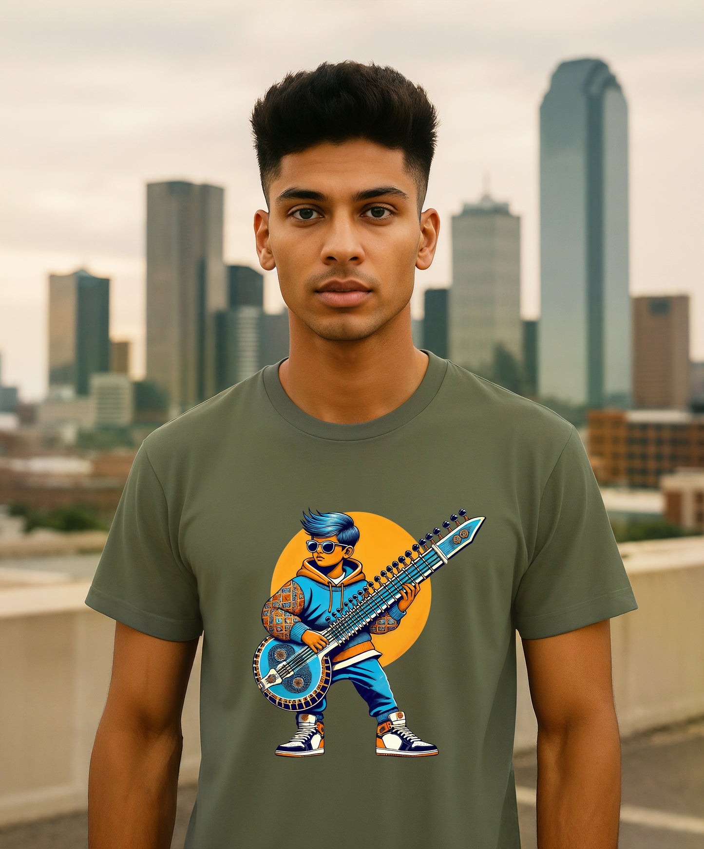 Sitar Meets Guitar 2 Swag T-Shirt