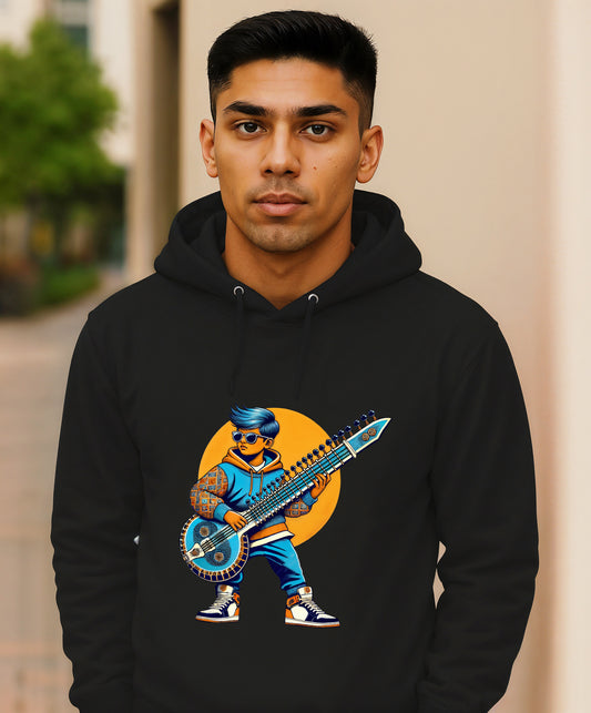 Sitar Meets Guitar 2 Swag Hoodie