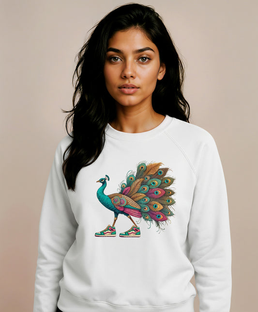Peacock Shoe Swag Sweatshirt
