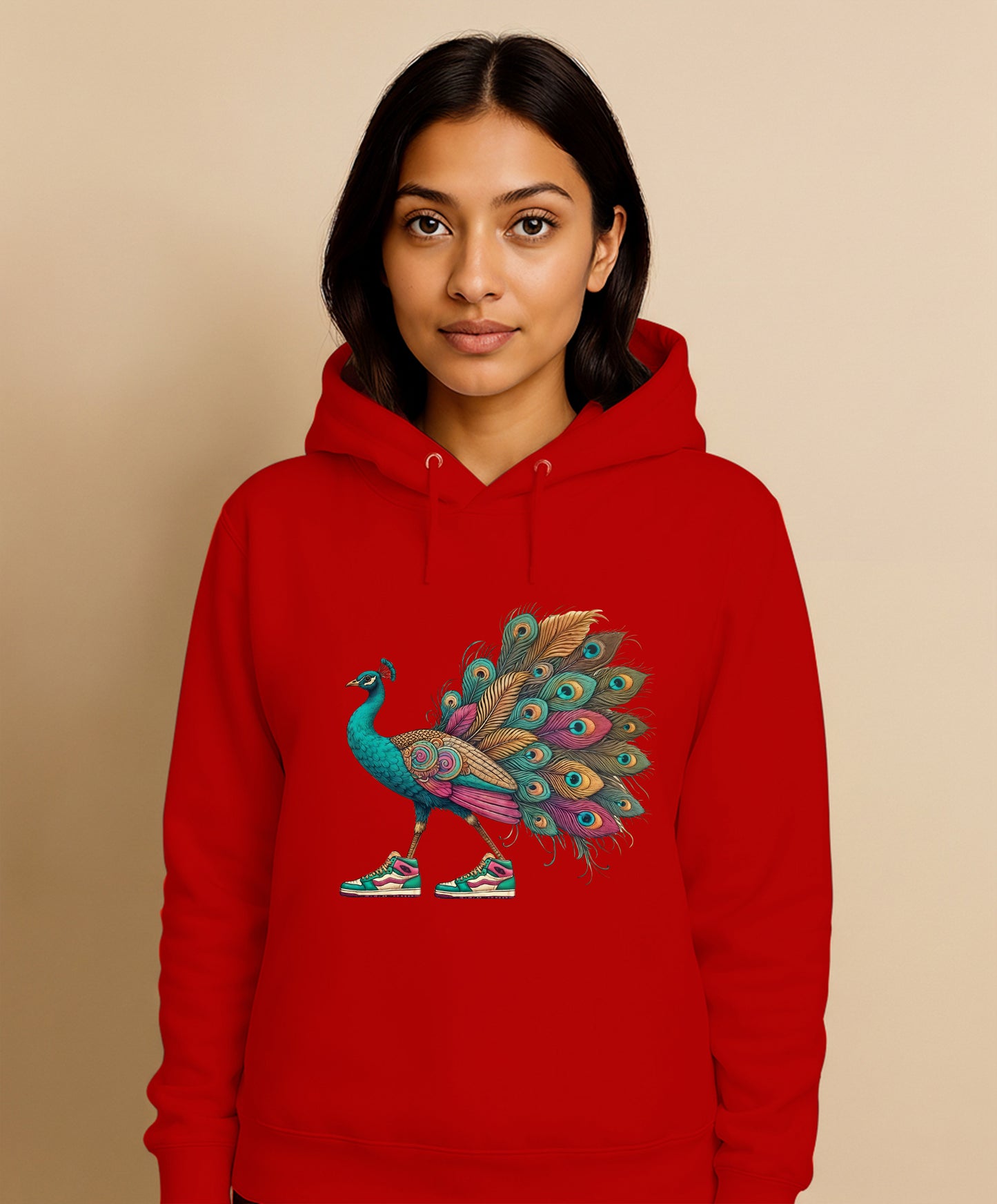 Peacock Shoe Swag Hoodie