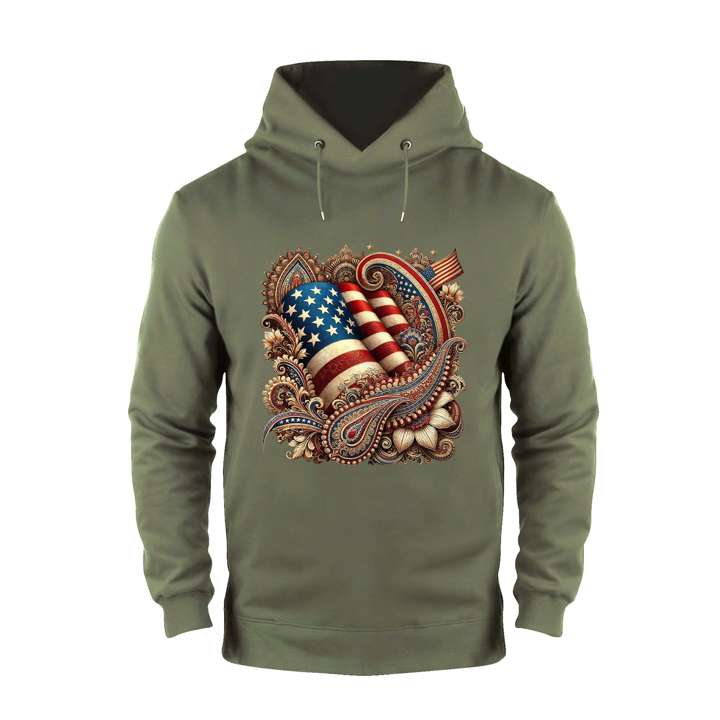Paisley Flag Swag Hoodie