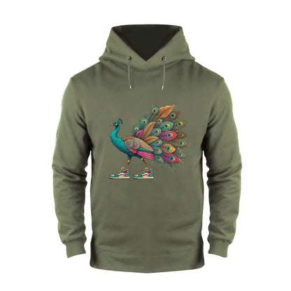 Peacock Shoe Swag Hoodie