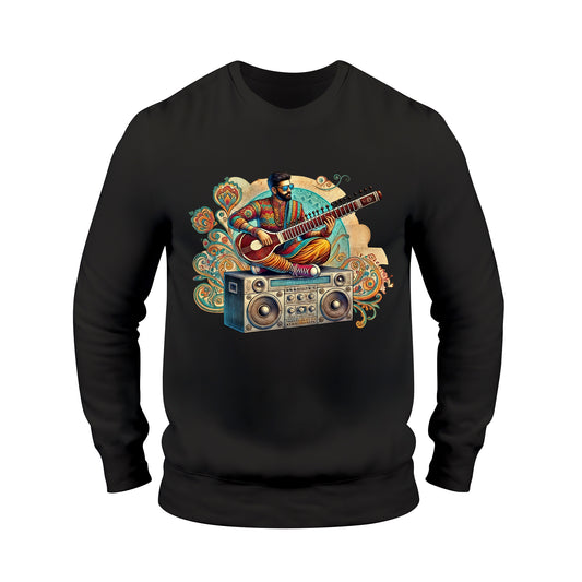 Sitar Meets Guitar Swag Sweatshirt