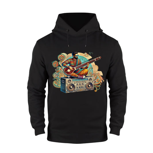 Sitar Meets Guitar Swag Hoodie