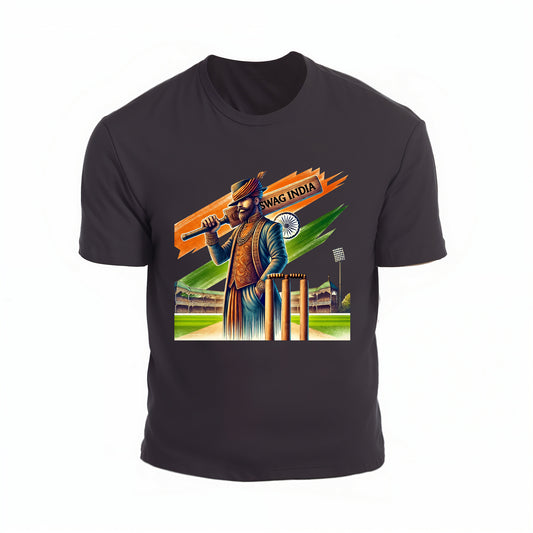 Traditional Cricket Outfit Swag T-Shirt